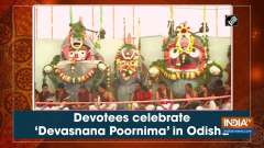 Devotees celebrate 'Devasnana Poornima' in Odisha
