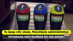 To keep city clean, Panchkula administration introduces mini-dustbins for car owners