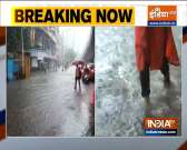Heavy rainfall witness different parts of Mumbai