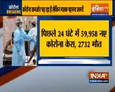 India reported 59,958 new Covid-19 cases, records 2,732  deaths in 24 hours