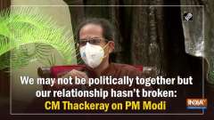We may not be politically together but our relationship hasn't broken: CM Thackeray on PM Modi