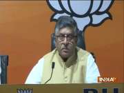 Delhi govt under control of ration mafia, says Ravi Shankar Prasad 
