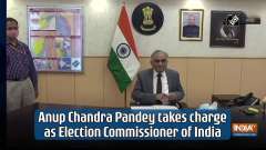 Anup Chandra Pandey takes charge as Election Commissioner of India