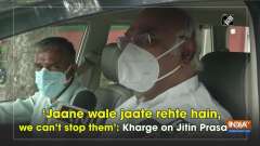 'Jaane wale jaate rehte hain, we can't stop them': Kharge on Jitin Prasada