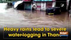 Heavy rains lead to severe water-logging in Thane