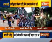 Himachal Pradesh: Large crowd of tourists seen in Manali, Shimla