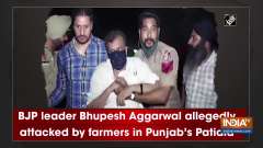 BJP leader Bhupesh Aggarwal allegedly attacked by farmers in Punjab's Patiala
