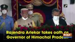 Rajendra Arlekar takes oath as Governor of Himachal Pradesh