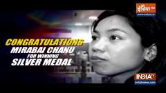 Congratulations Mirabai Chanu for winning silver medal at Tokyo Olympics 2020