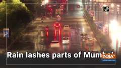 Rain lashes parts of Mumbai