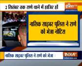 Nashik Police send notice to Union Minister Narayan Rane