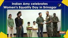 Indian Amy celebrates Women's Equality Day in Srinagar
