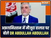 Dr. Abdullah Abdullah talks about the present situation in Afghanistan 