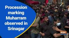 Procession marking Muharram observed in Srinagar