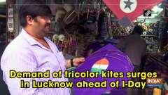 Demand of tricolor kites surges in Lucknow ahead of I-Day	