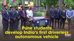 Pune students develop India's first driverless autonomous vehicle