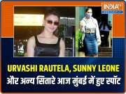 Celebs out and about: Urvashi Rautela, Sunny Leone and other stars spotted