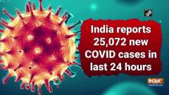 India reports 25,072 new COVID cases in last 24 hours