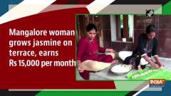 Mangalore woman grows jasmine on terrace, earns Rs 15,000 per month