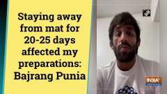 Staying away from mat for 20-25 days affected my preparations: Bajrang Punia