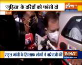 Rahul meets family of Delhi rape-murder victim, Kejriwal to visit today
