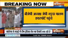 Watch: Celebrations begin at Palam Airport ahead of PM Modi's return from US