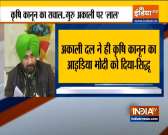 Akali Dal laid foundation of three Farm Laws, claims Navjot Singh Sidhu