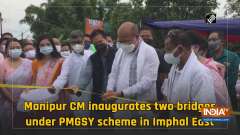 Manipur CM inaugurates 2 bridges under PMGSY scheme in East Imphal