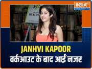 Janhvi Kapoor snapped post workout, Karan Johar poses for paparazzi as he visits Kareena Kapoor Khan