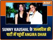 Malaika Arora snapped outside gym, Sharvari Wagh, Angira Dhar attend Sunny Kaushal's birthday bash