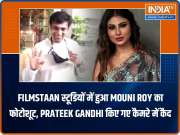 Mouni Roy was papped at Filmistan Studios, Pratik Gandhi at airport