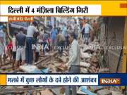 Delhi: four-storey building collapses in the Sabzi Mandi area, Rescue operation underway