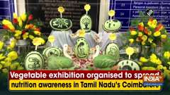 Vegetable exhibition organised to spread nutrition awareness in Tamil Nadu's Coimbatore
