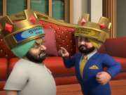 OMG: Captain and Sidhu play 'Snake and Ladder'! 
