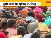 Ground Report | Lakhimpur Kheri Violence: Navjot Sidhu's convoy stopped at UP border