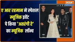 A. R. Rahman launches Atrangi Re music album with an exclusive concert