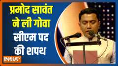Watch: Pramod Sawant takes oath as Goa CM 
