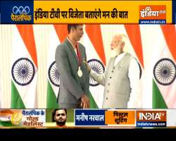 PM Modi hosts Indian Paralympics stars