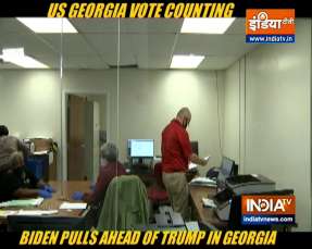 Biden pulls ahead of Trump in Georgia