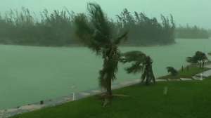 Watch: Hurricane Dorian hits Bahamas