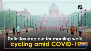 Delhiites step out for morning walk, cycling amid COVID-19