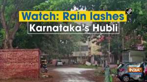 Watch: Rain lashes Karnataka's Hubli
