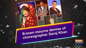 B-town mourns demise of choreographer Saroj Khan