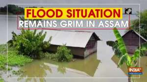 Flood situation remains grim in Assam