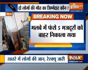 Two dead in Noida building collapse