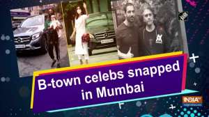 B-town celebs snapped in Mumbai