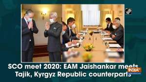 SCO meet 2020: EAM Jaishankar meets Tajik, Kyrgyz Republic counterparts