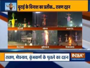 Nation celebrates festival of Dussehra amid COVID-19 restrictions