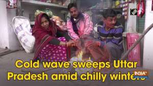 Cold wave sweeps Uttar Pradesh amid chilly winters