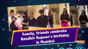Family, friends celebrate Randhir Kapoor's birthday in Mumbai	